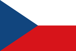Drapeau — chaînes Tchéquie