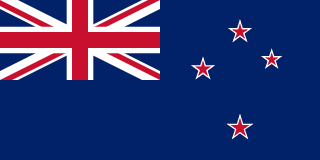 Drapeau — chaînes Nouvelle-Zélande