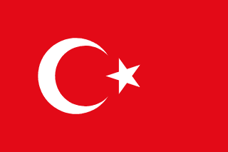 Drapeau — chaînes Turquie